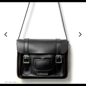 Dr. Martens 11 Inch Leather Messenger Bag